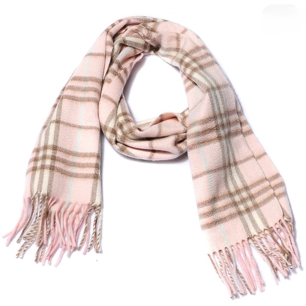 BURBERRY
Cashmere Nova Check Scarf Pink - Picture 2 of 5